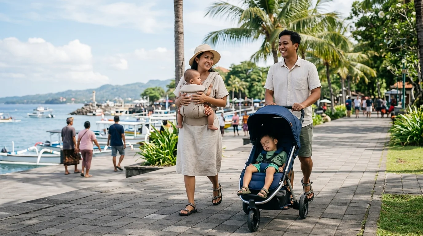 Stroller atau Gendongan untuk Jalan-Jalan? Pilih Sesuai Usia dan Tujuan