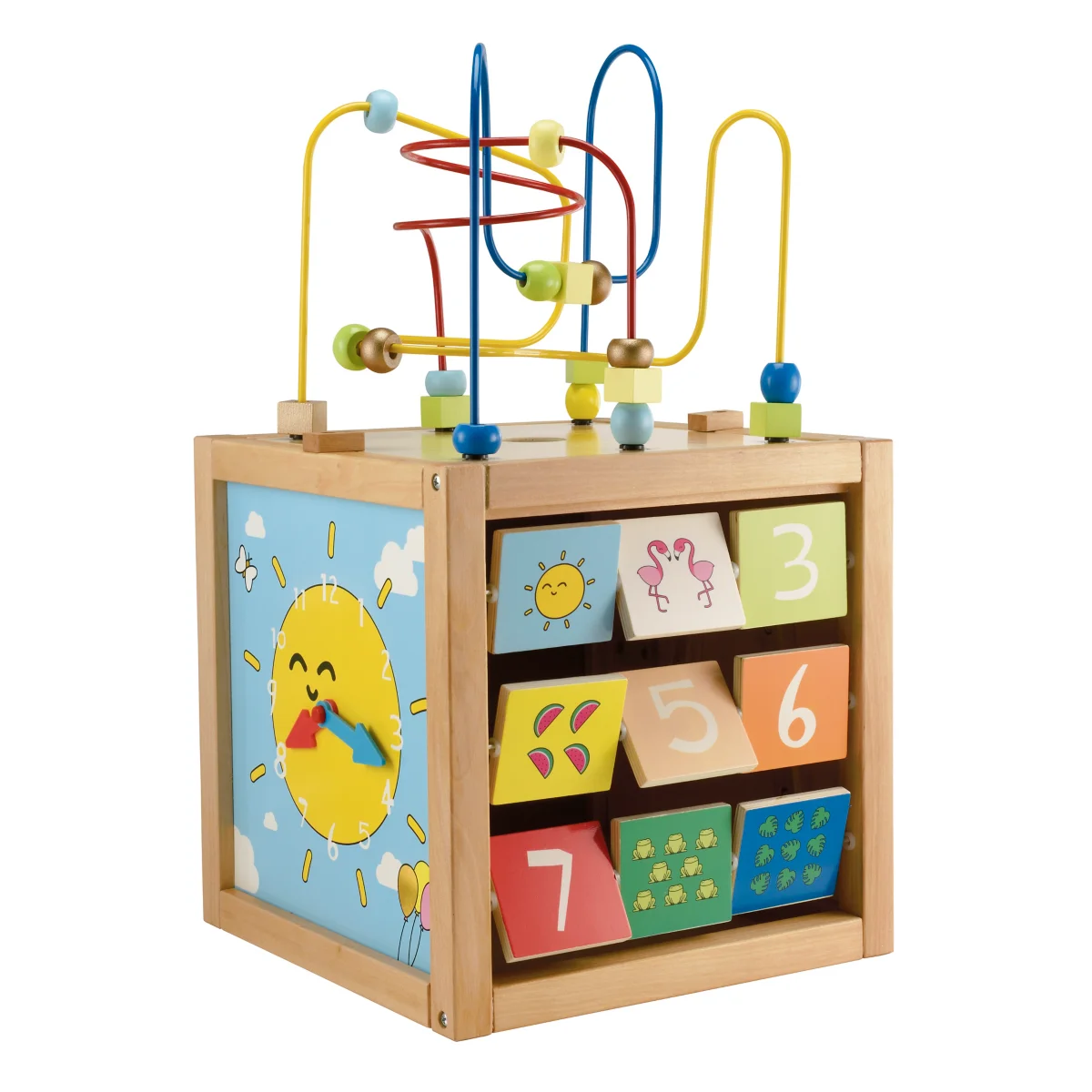ELC Giant Wooden Activity Cube