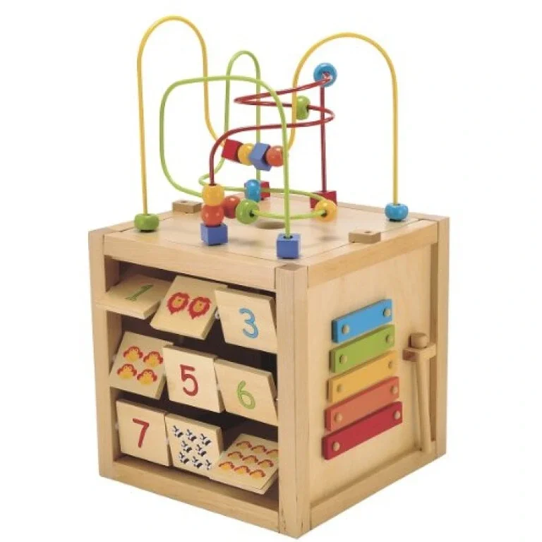 ELC Giant Wooden Activity Cube